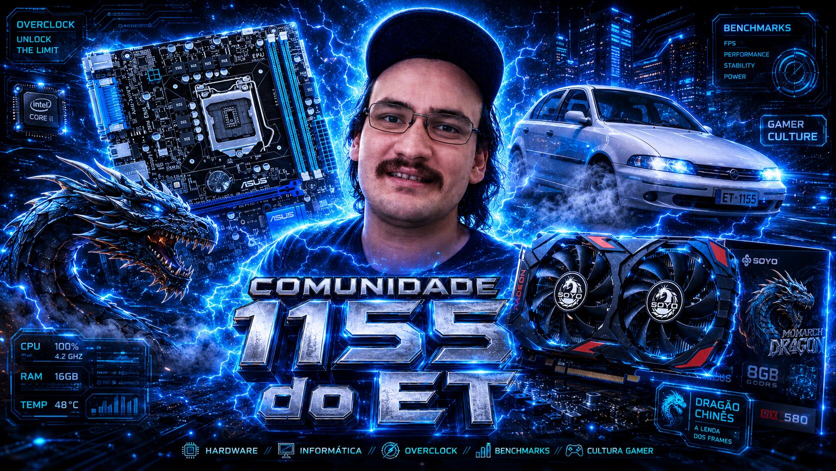 Discovery splash banner for Comunidade 1155doET Discord server