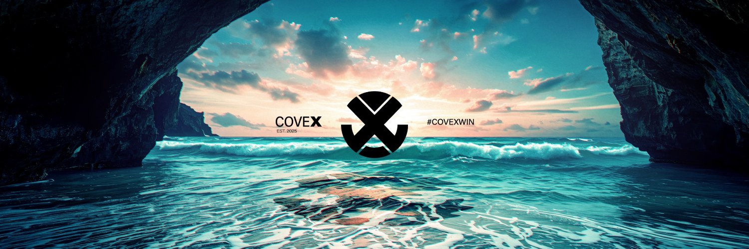 Discovery splash banner for CoveX Discord server