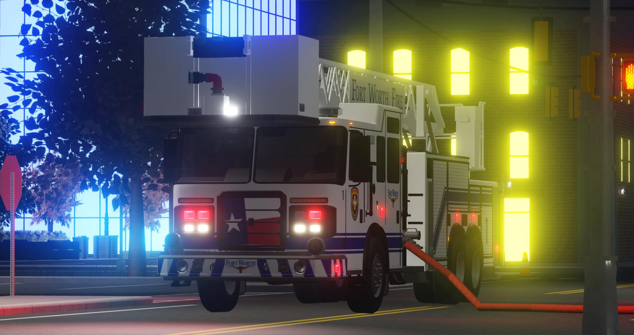 Discovery splash banner for Fort Worth Fire & Rescue Discord server