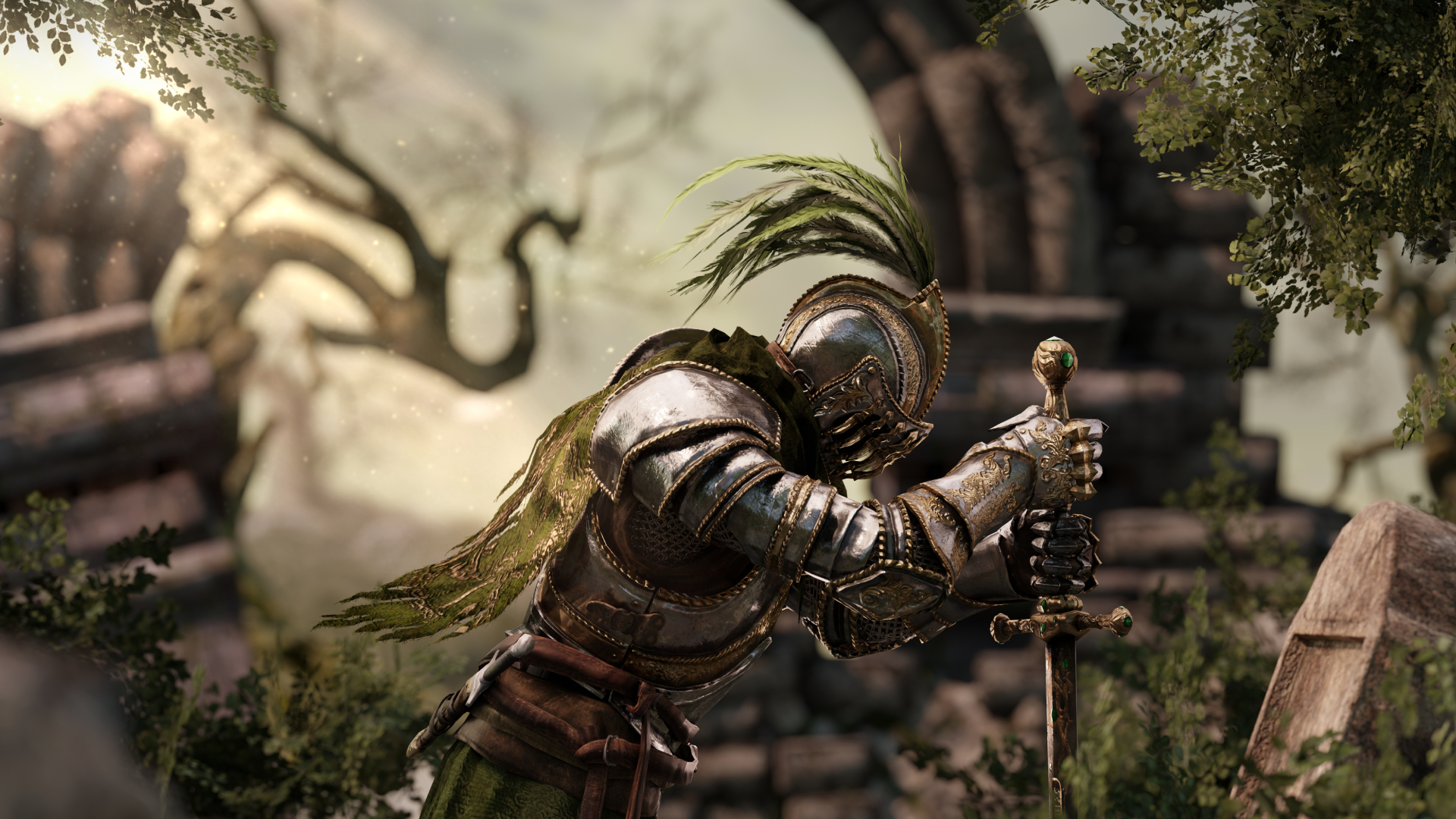 Discovery splash banner for Dark Souls Archthrones Discord server