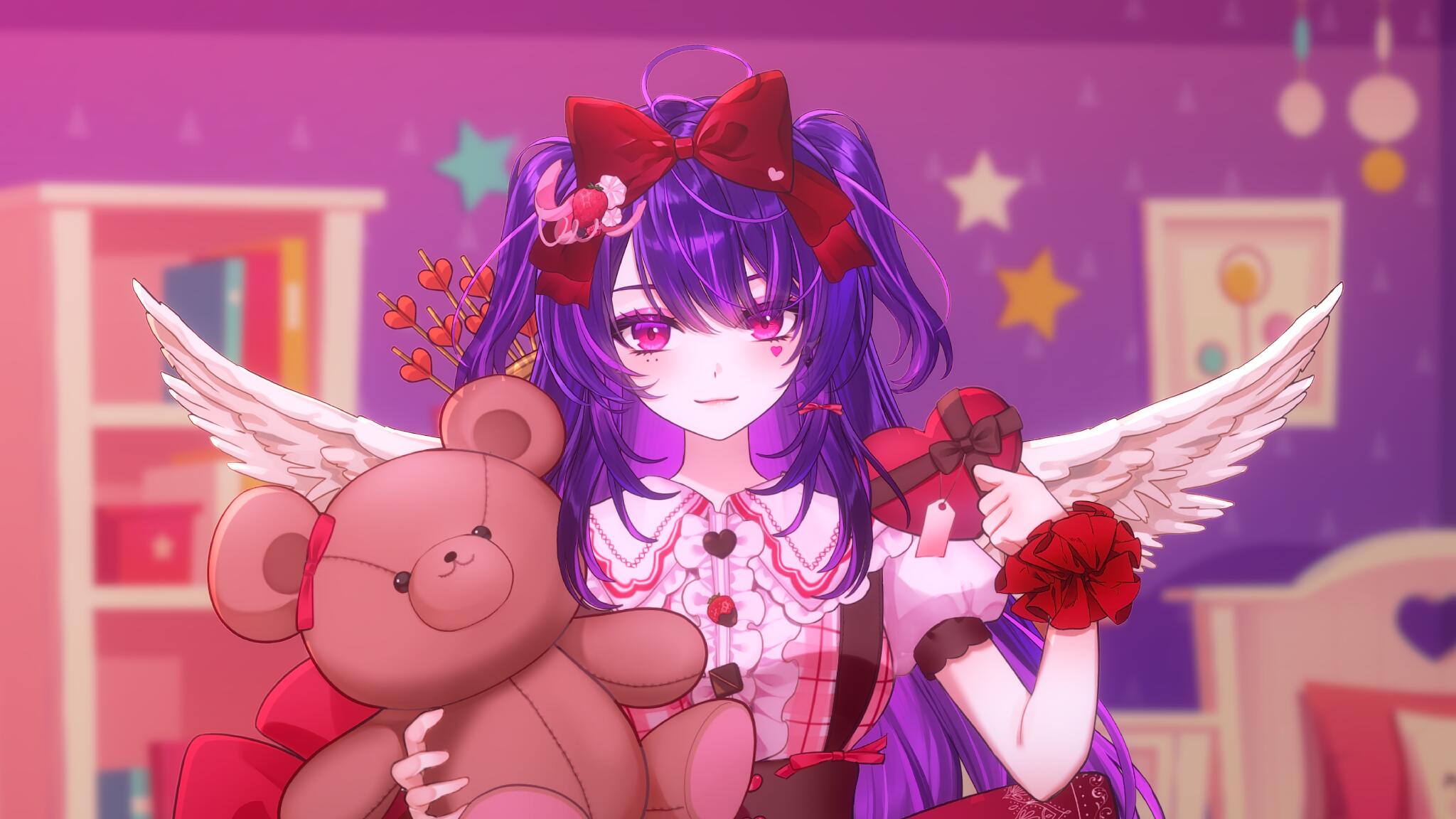 Discovery splash banner for Pandora Miwa Heaven Discord server