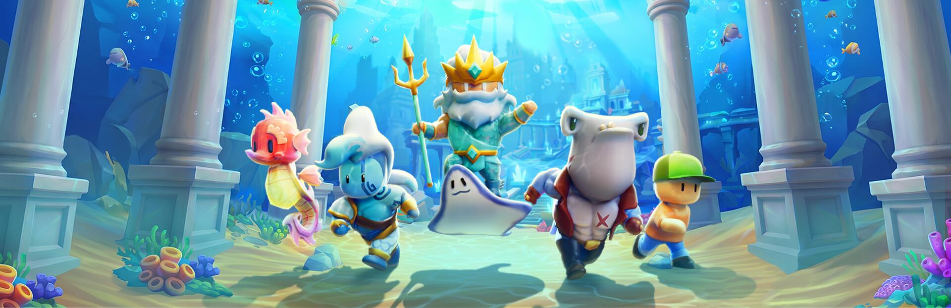 Discovery splash banner for Stumble Guys Italia Discord server