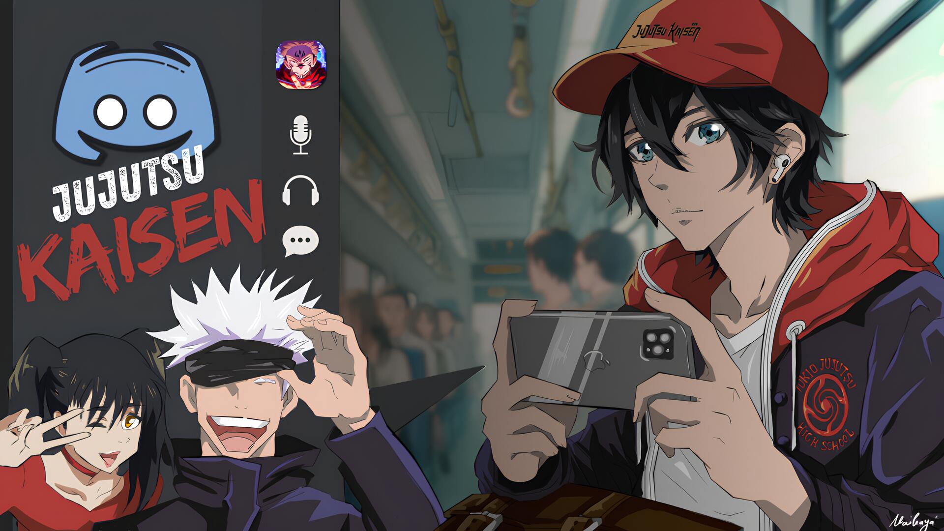 Discovery splash banner for Jujutsu: Soul Battle Discord server