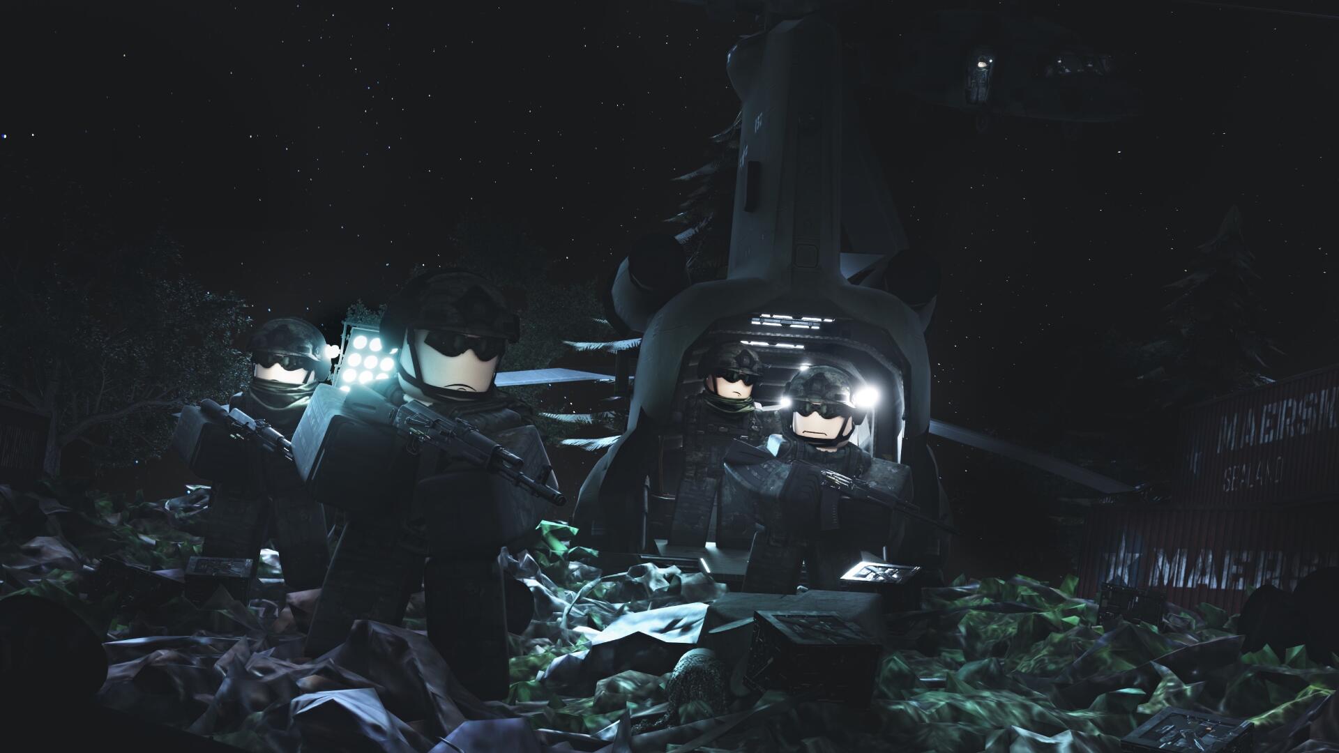 Discovery splash banner for β Royal Marines Discord server