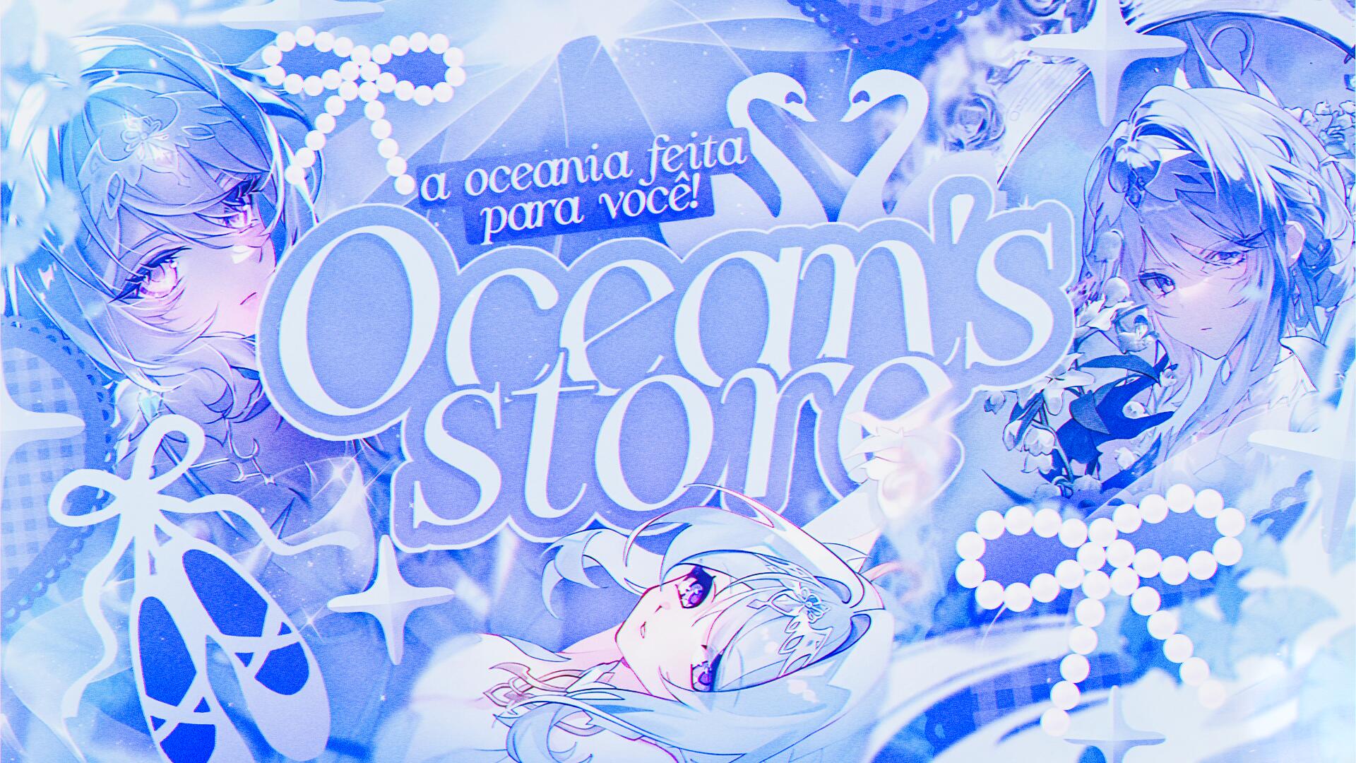 Discovery splash banner for ੭୧ ﹕Ocean's Store ! Discord server