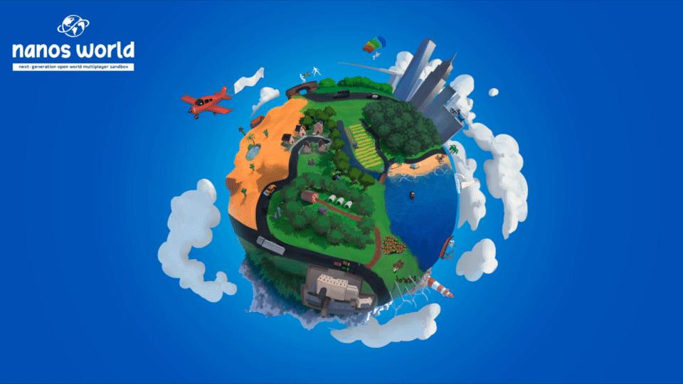 Discovery splash banner for nanos world Discord server
