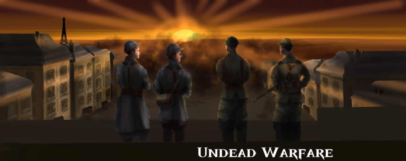 Discovery splash banner for Undead Warfare Community Discord server