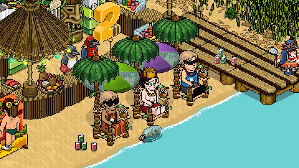 Discovery splash banner for Habbo: Origins ES Comunidad Discord server