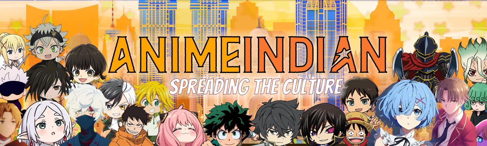 Discovery splash banner for AnimeIndian Discord server