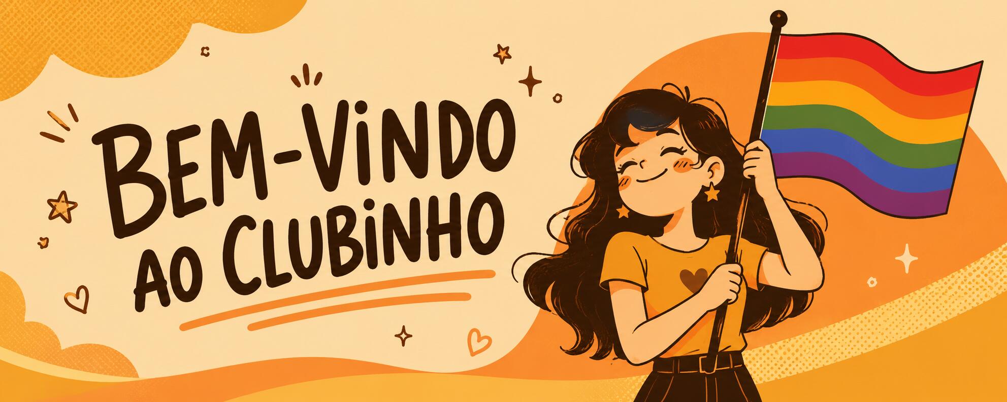 Discovery splash banner for Clubinho +🌈 Discord server