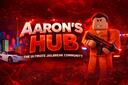 Discovery splash banner for Aaron's Hub - Market, Vouches & Middleman Discord server