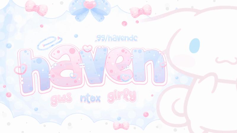 Discovery splash banner for ࣪ · hαven ✿ Discord server