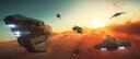 Discovery splash banner for Galactic Logistics Discord server