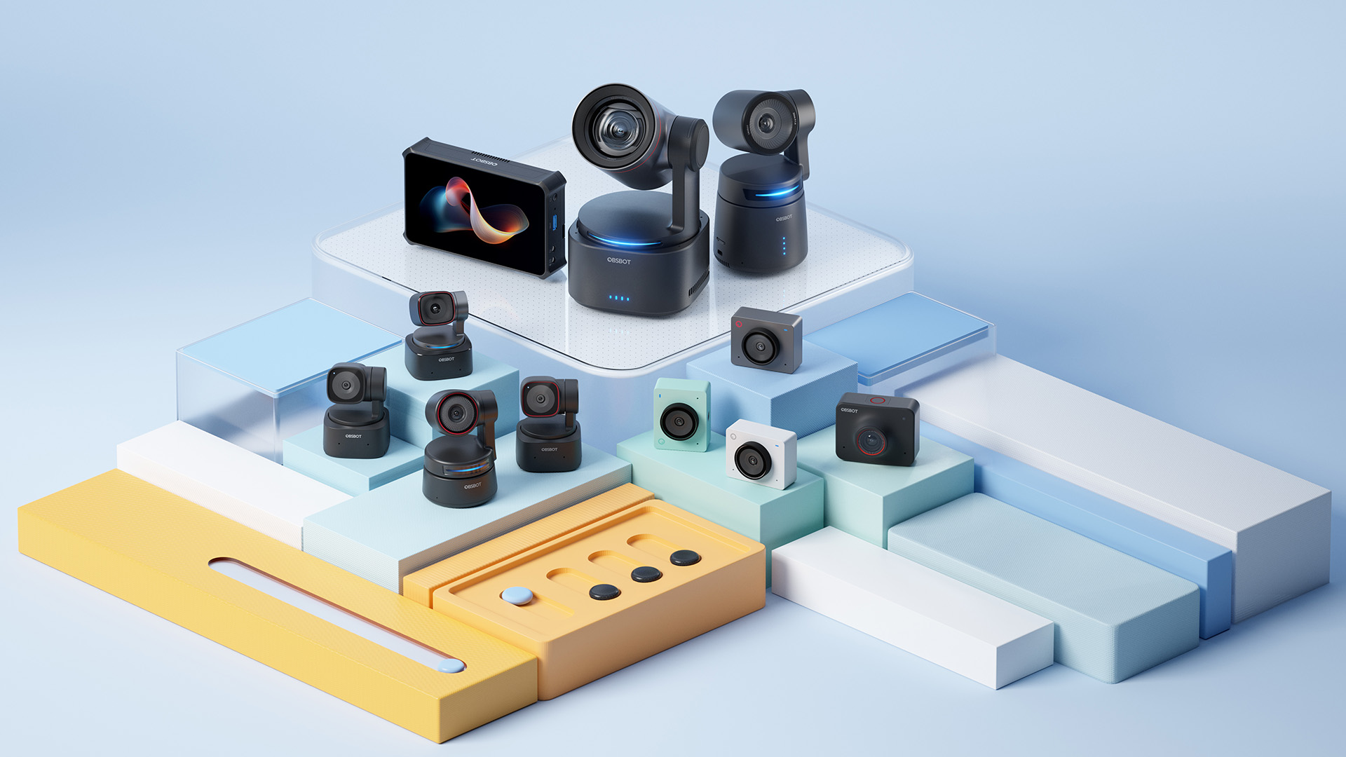 Discovery splash banner for OBSBOT AI Cam Official Discord server