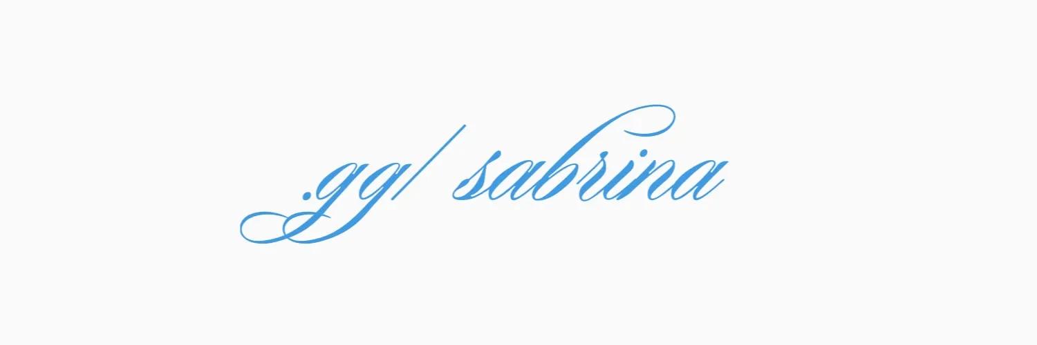 Discovery splash banner for Sabrina’s Carpenters Discord server