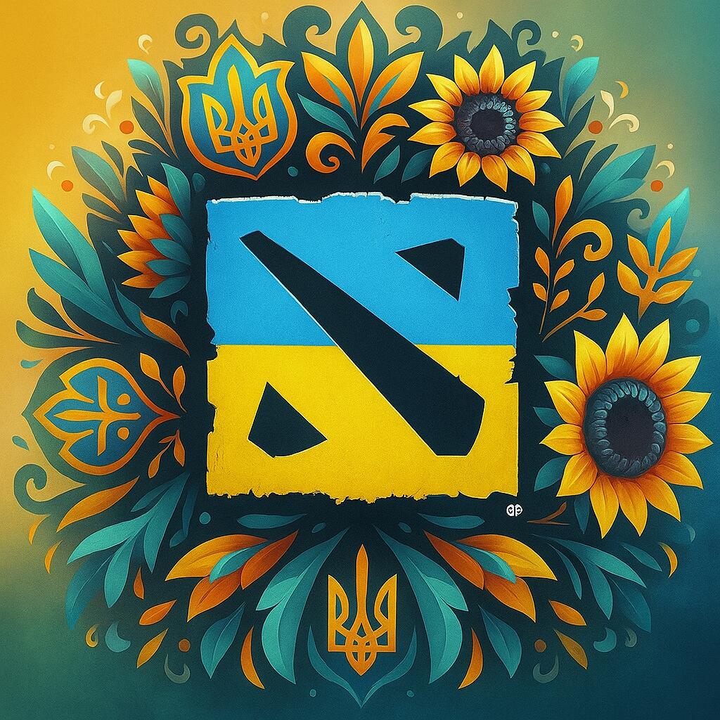 Discovery splash banner for Dota 2 - Ukraine Discord server