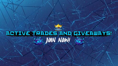 Discovery splash banner for Bloxy | Blox Fruits Trading Server | Roblox Discord server