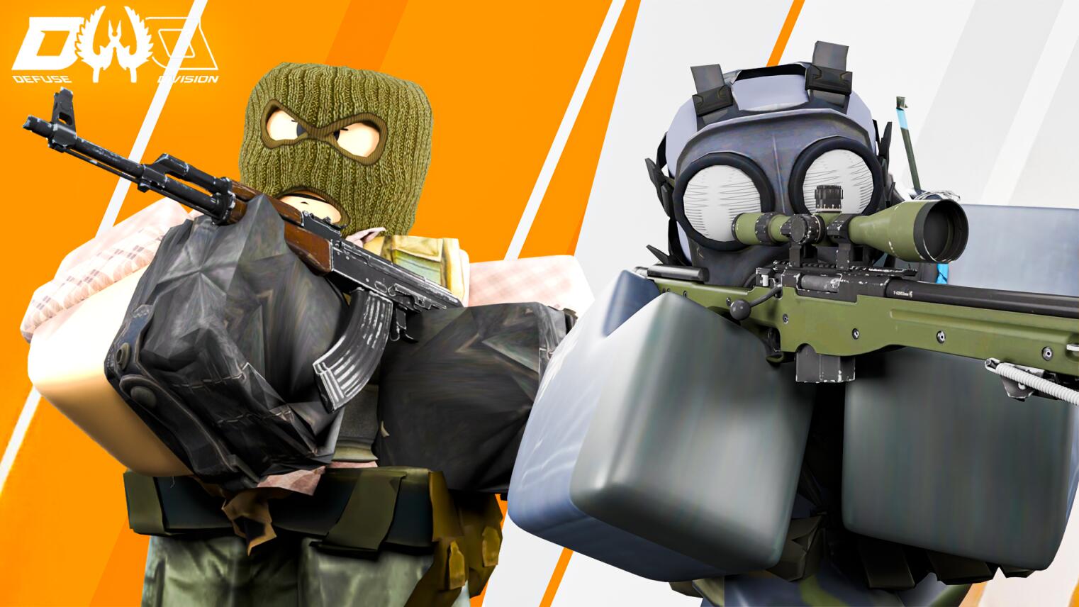Discovery splash banner for Defuse Division Discord server