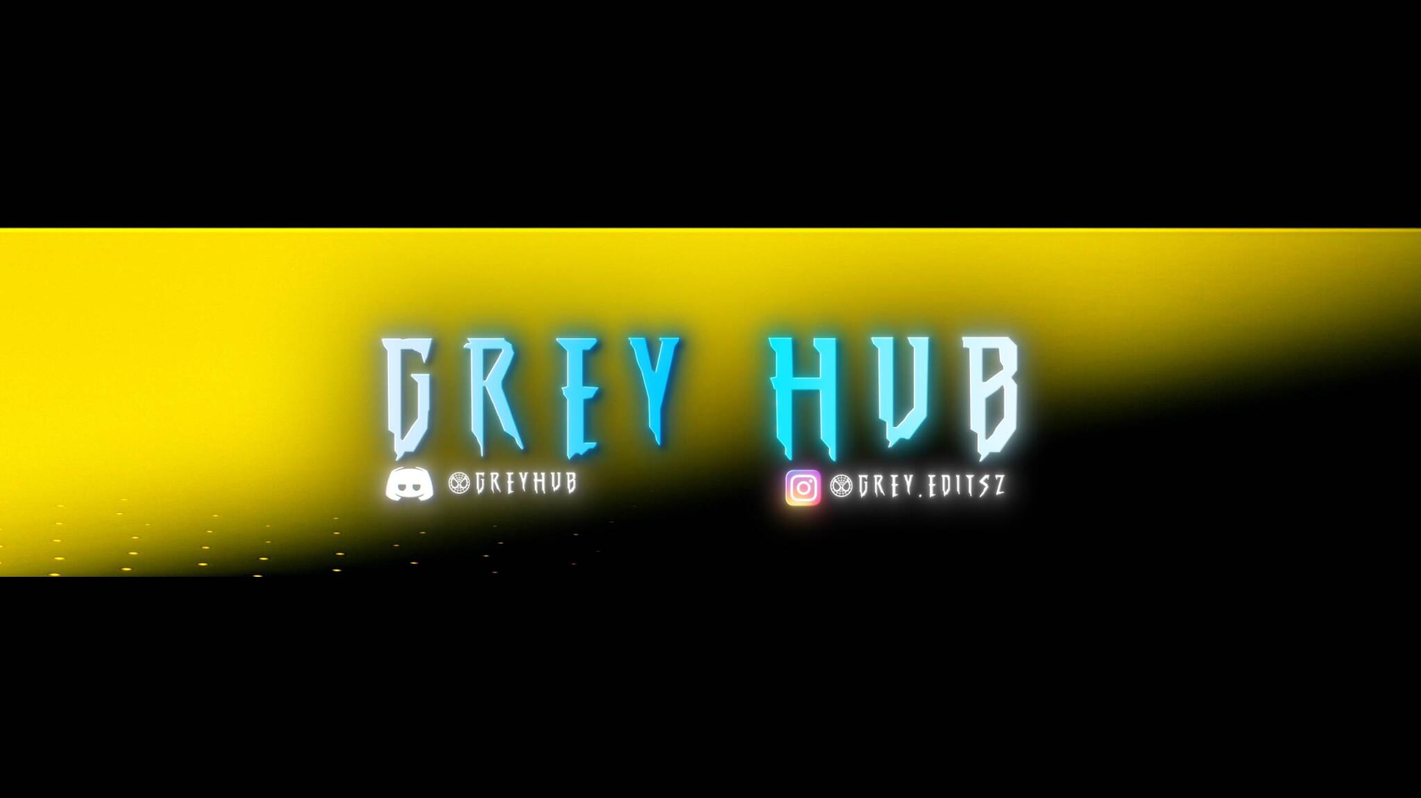 Discovery splash banner for GREY HUB Discord server