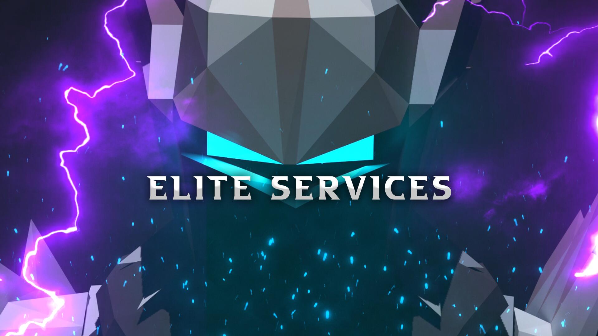 Discovery splash banner for Elite Services Discord server