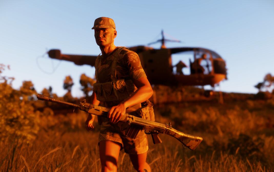 Discovery splash banner for BUSHWAR │Arma Reforger Discord server