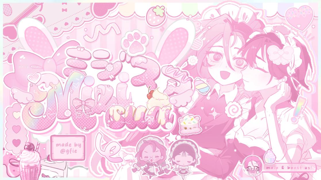 Discovery splash banner for γκ°ππΌκ±α£ έ οΎ mizi β‘ sua α£ππ²Λ #layoutwip Discord server