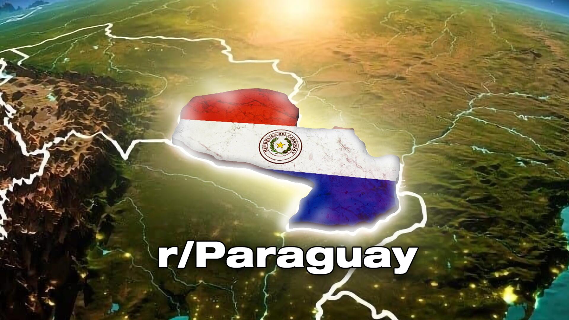 Discovery splash banner for r/Paraguay Discord server