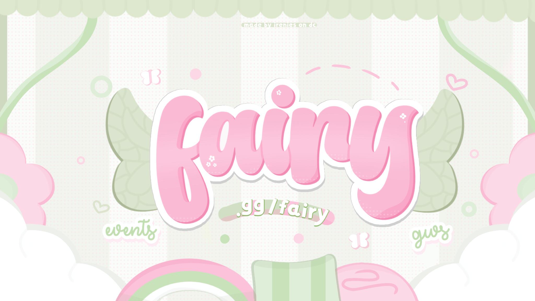 Discovery splash banner for ✿ ﹒ fairy ﹒ଓ Discord server