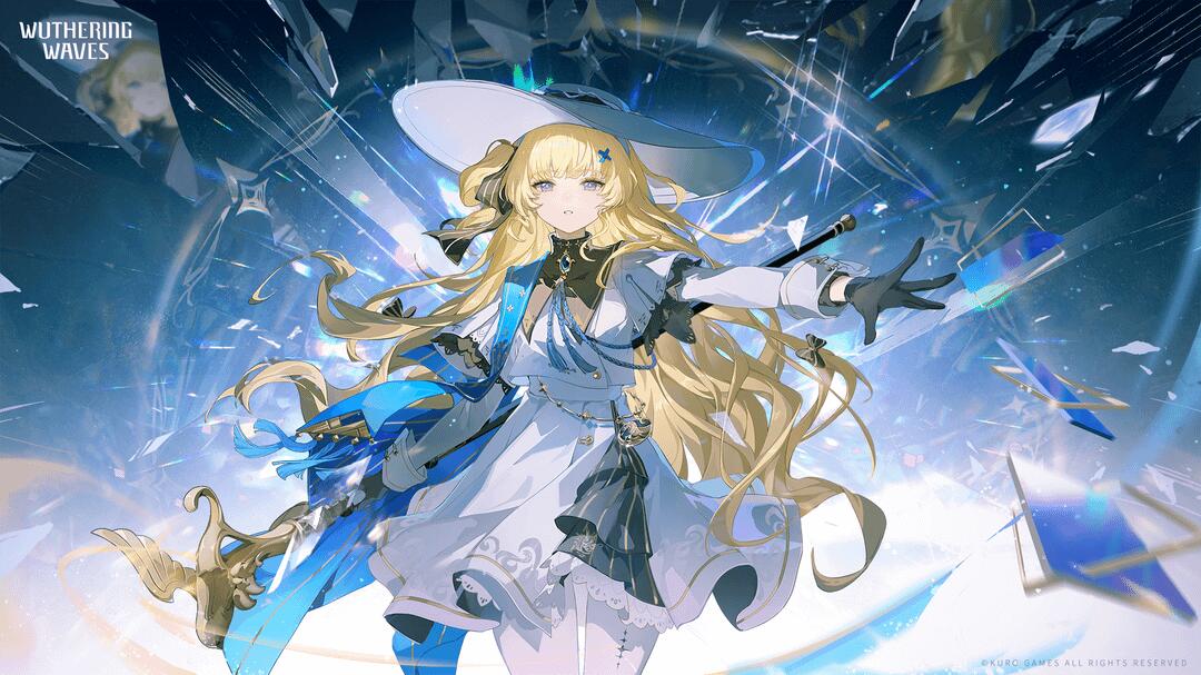 Discovery splash banner for Phoebe Mains ✧ Wuthering Waves Discord server
