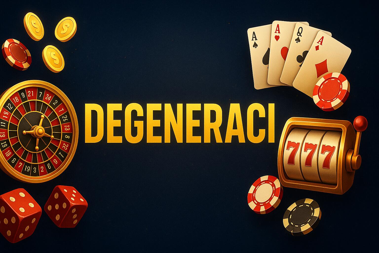 Discovery splash banner for Degeneraci Discord server