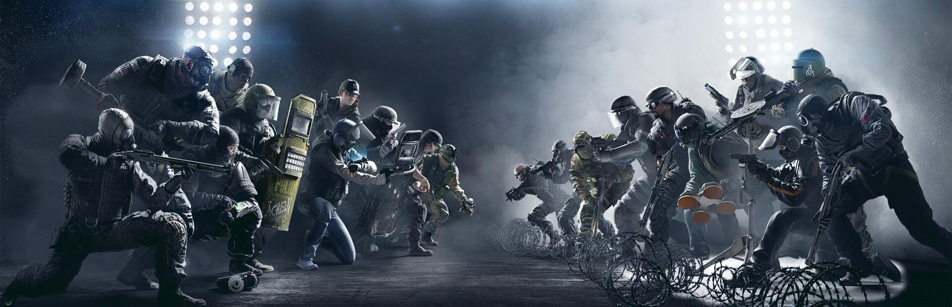 Discovery splash banner for Dynasty - Rainbow Six Siege LFG Discord server