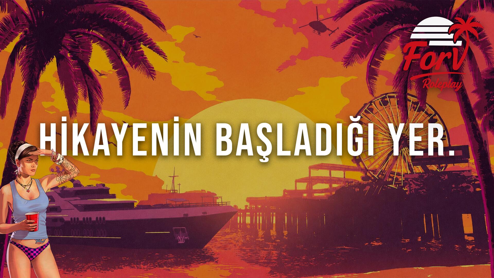 Discovery splash banner for ForV Roleplay #Kapandı Discord server