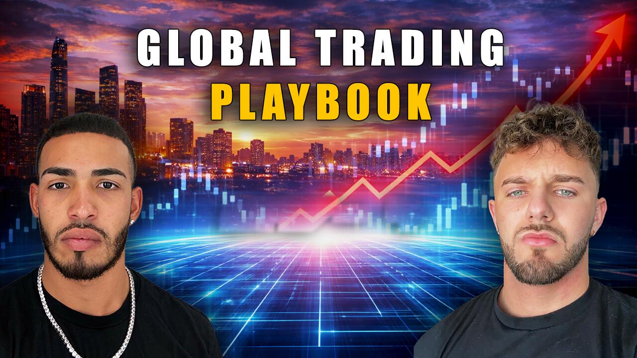 Discovery splash banner for Global Trading Discord server