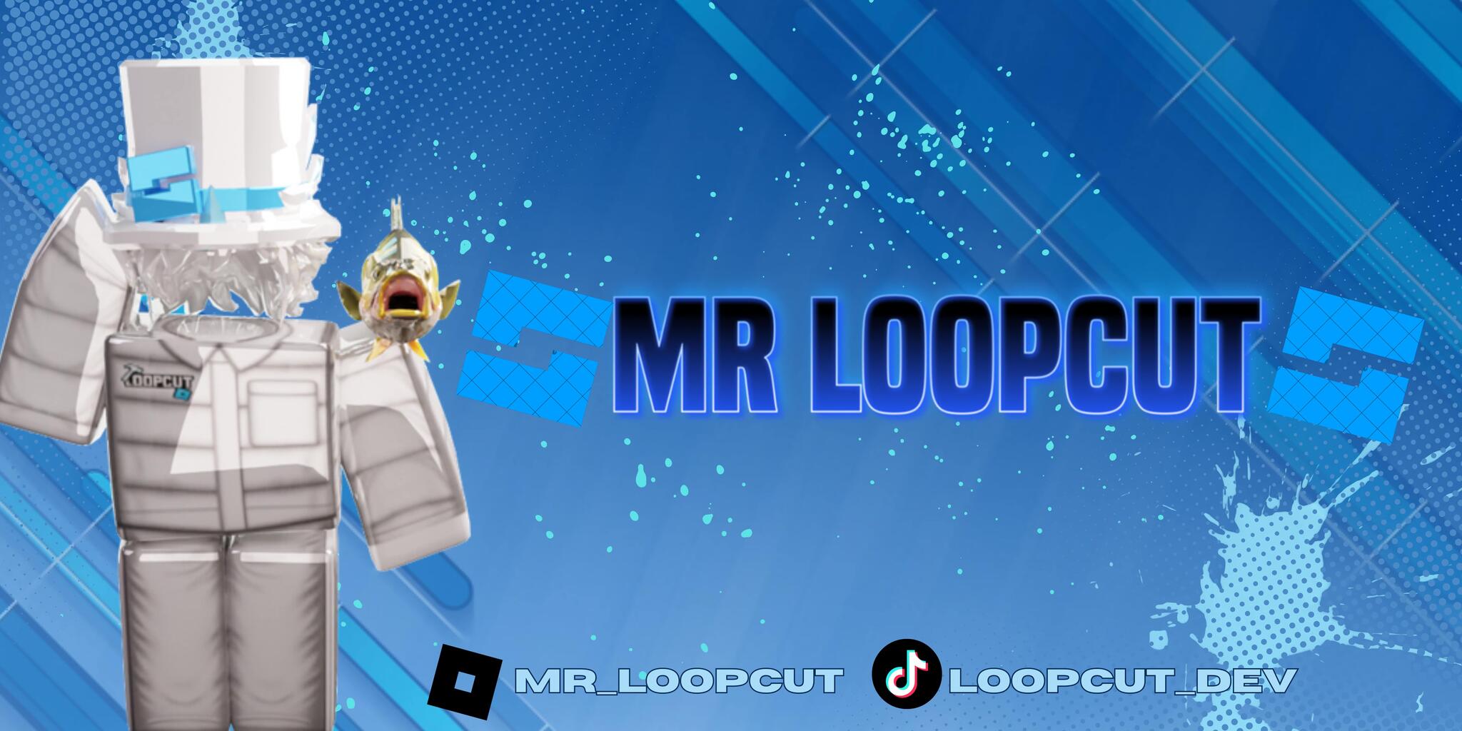 Discovery splash banner for Loopcut Dev Discord server