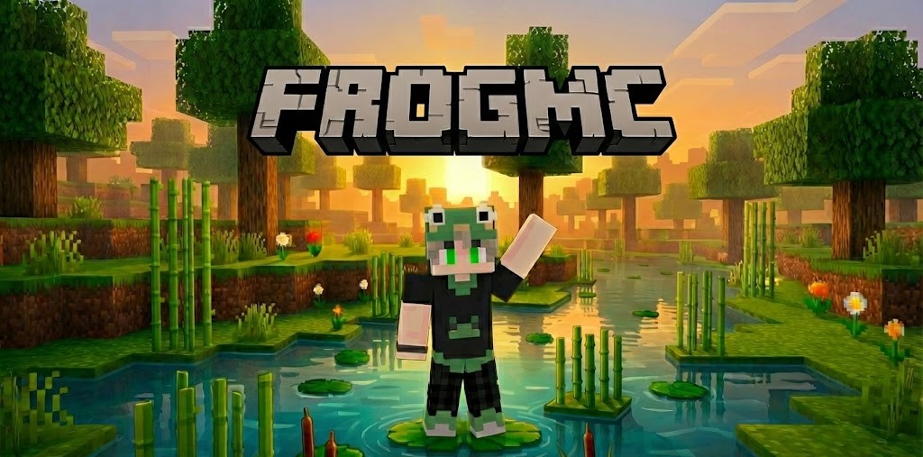 Discovery splash banner for FrogMC Discord server
