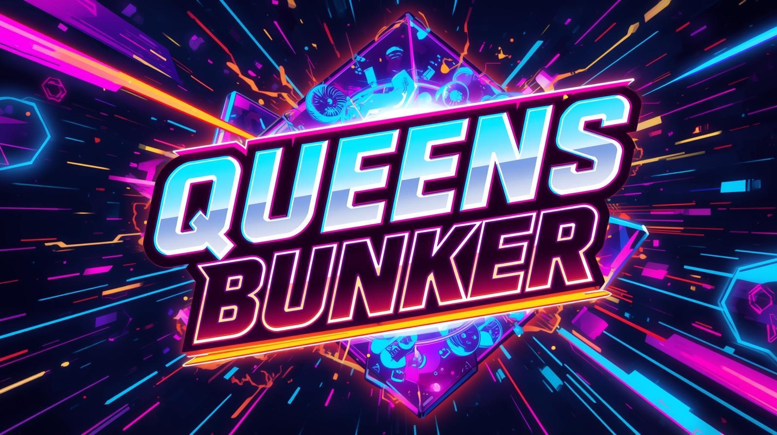 Discovery splash banner for QUEENS BUNKER Discord server