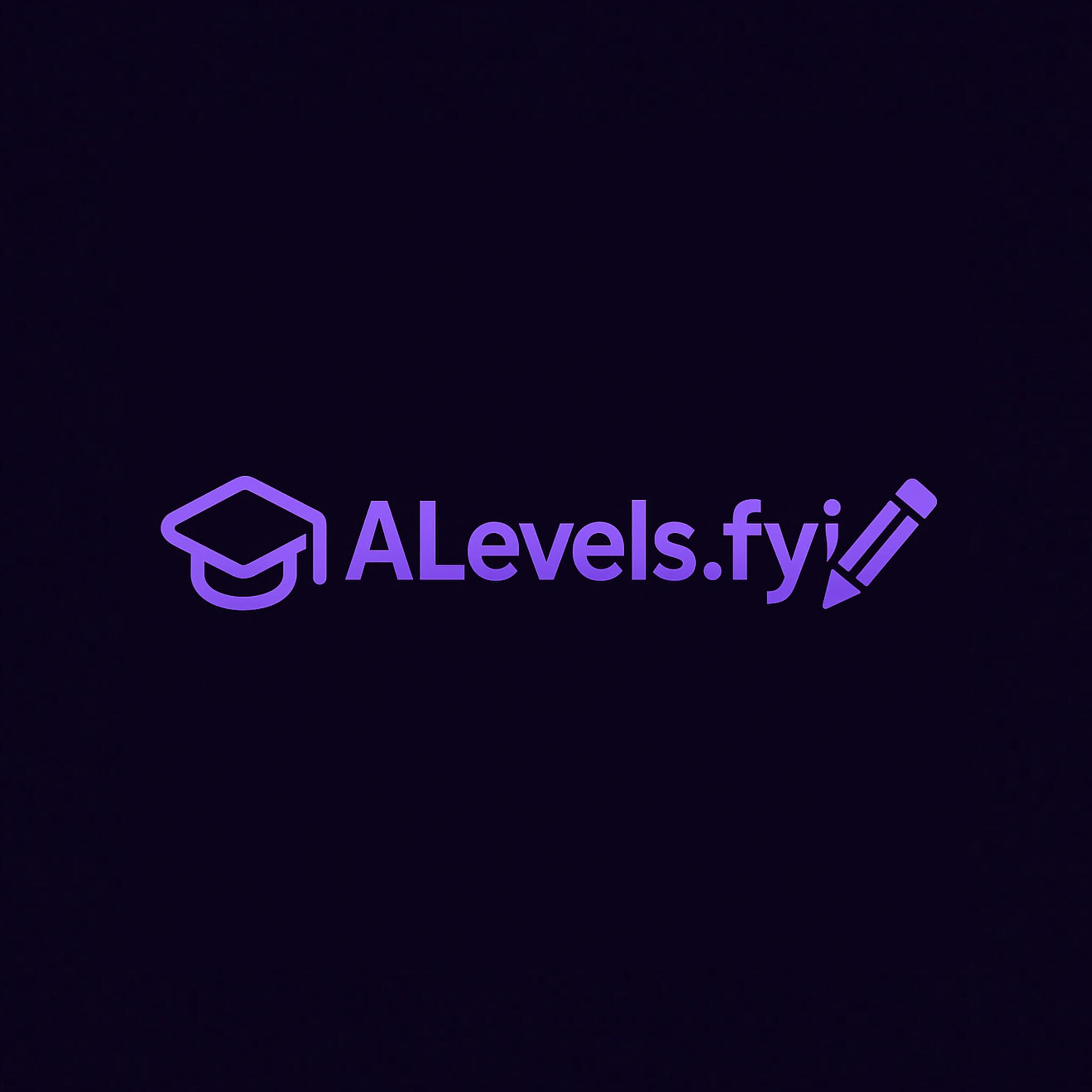 Discovery splash banner for alevels.fyi Discord server