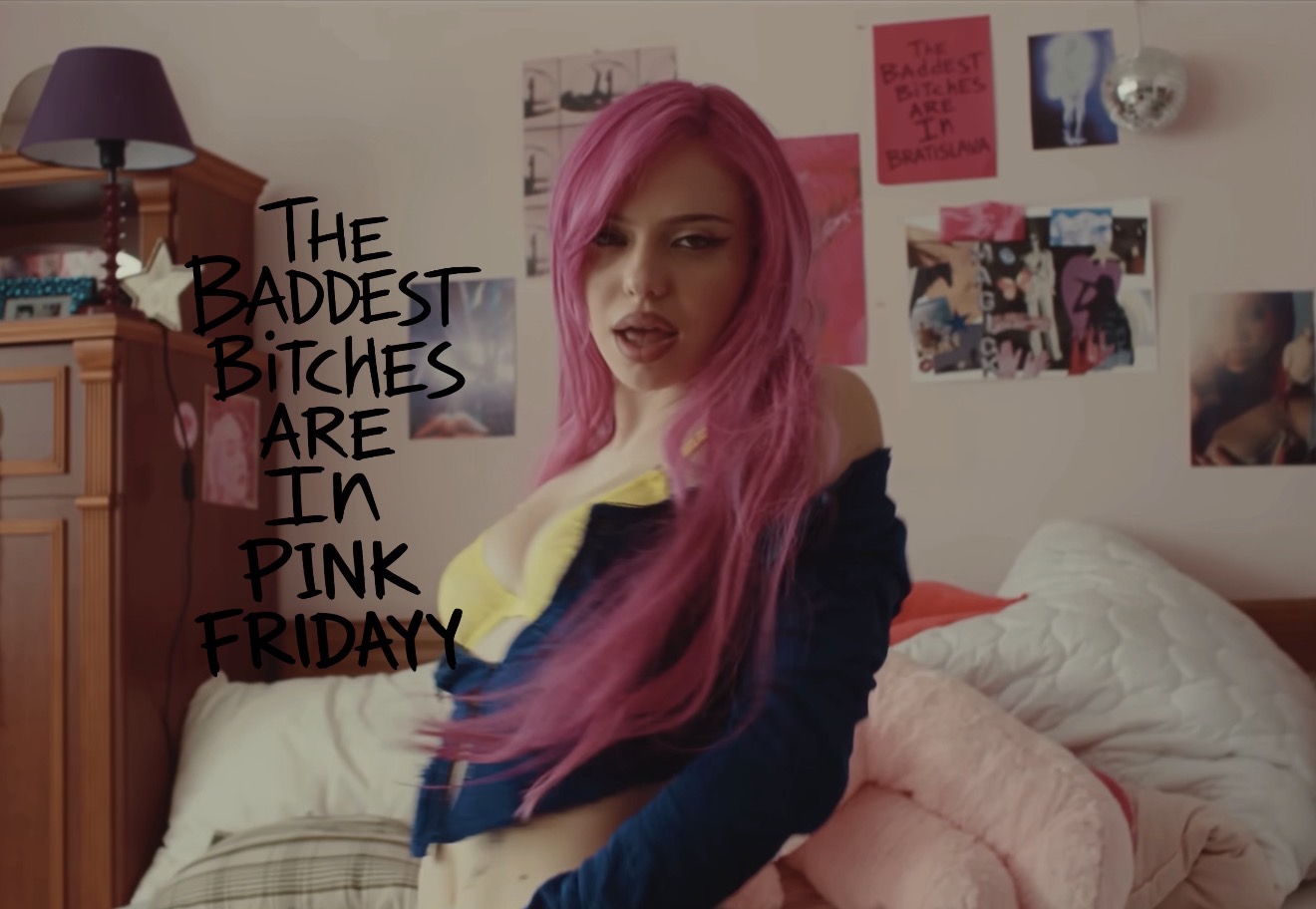 Discovery splash banner for pink fridayy | 🎀 LCDLFB Discord server
