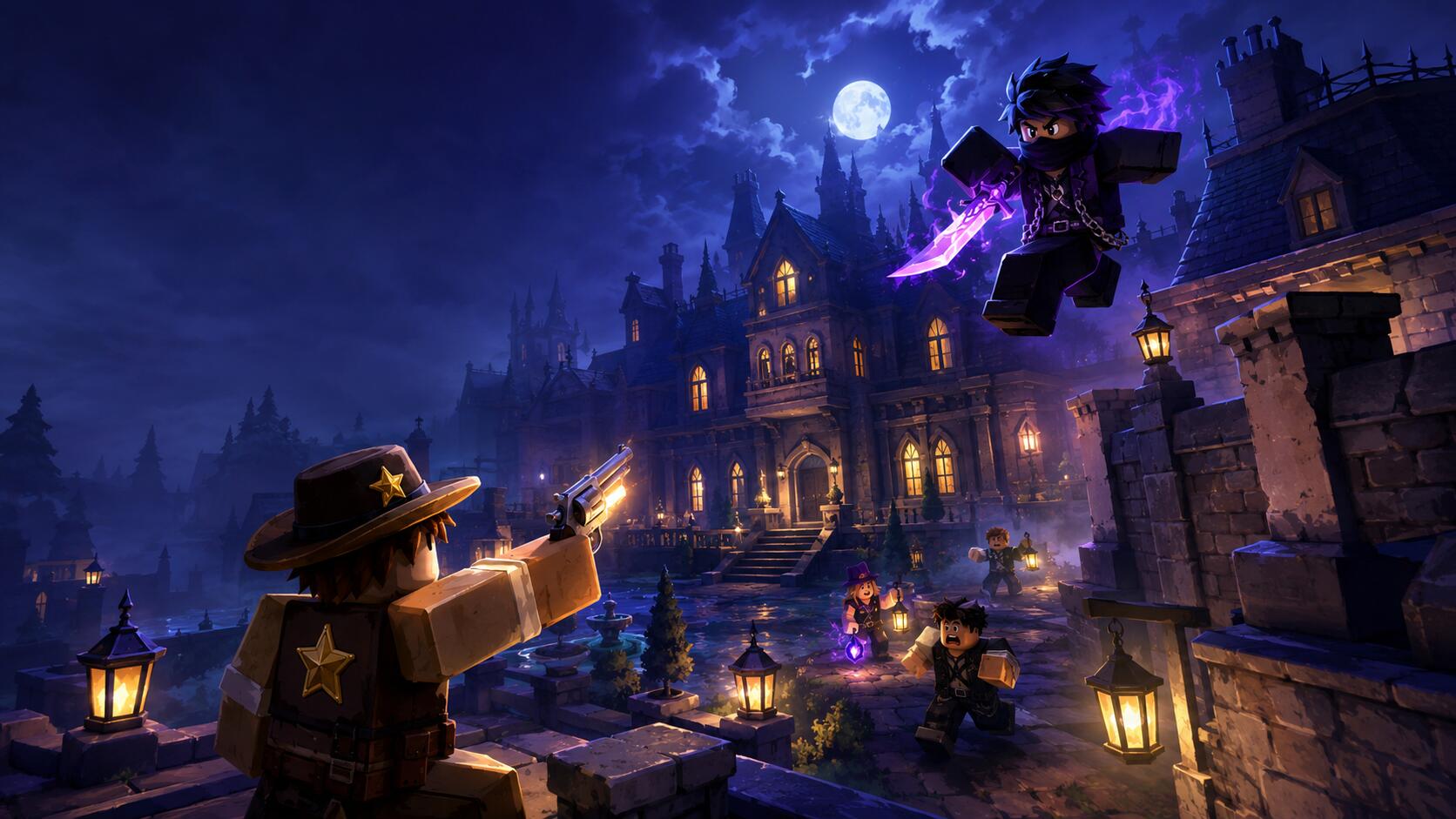 Discovery splash banner for MM2, Grow a Garden 2 & Steal a Brainrot | Trading Community Discord server