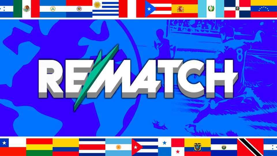 Discovery splash banner for Rematch en Español Discord server