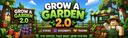 Discovery splash banner for 🌱 Grow a Garden 2.0 | Stock Alerts • Giveaways • Trading Discord server