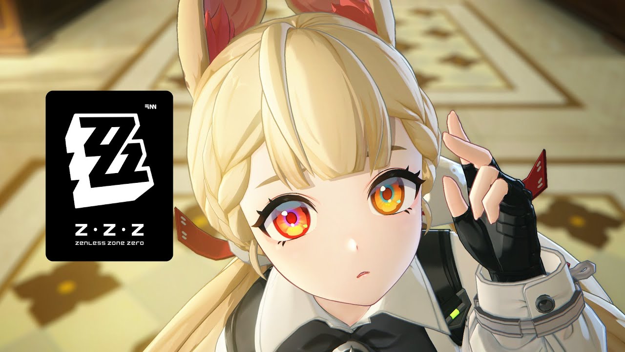 Discovery splash banner for Alice mains!! 🌼 Zenless Zone Zero 🌿 Discord server