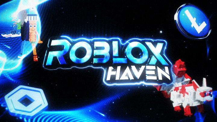 Discovery splash banner for Roblox Haven | JB, GaG2, MM2, Robux Discord server