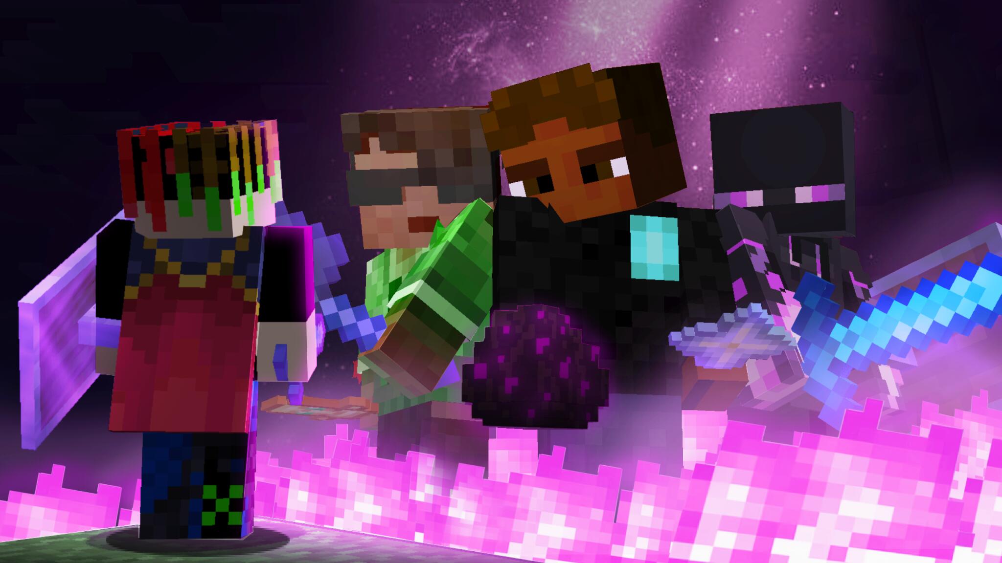 Discovery splash banner for Crimson SMP ☀ Community Discord server