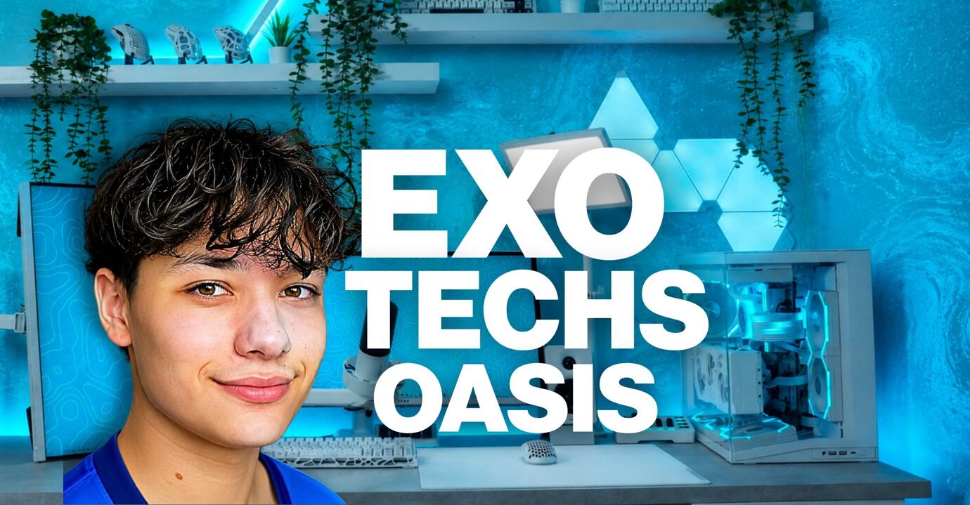 Discovery splash banner for Exo Techs Oasis Discord server