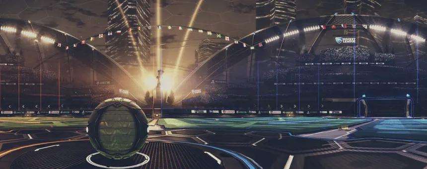 Discovery splash banner for Roblox & Rocket League en Español Discord server
