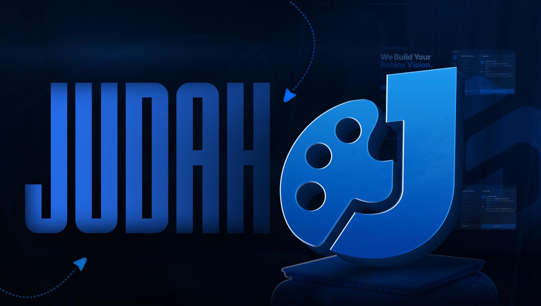 Discovery splash banner for Judah's Customs Discord server