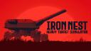 Discovery splash banner for IRON NEST: Heavy Turret Simulator Discord server