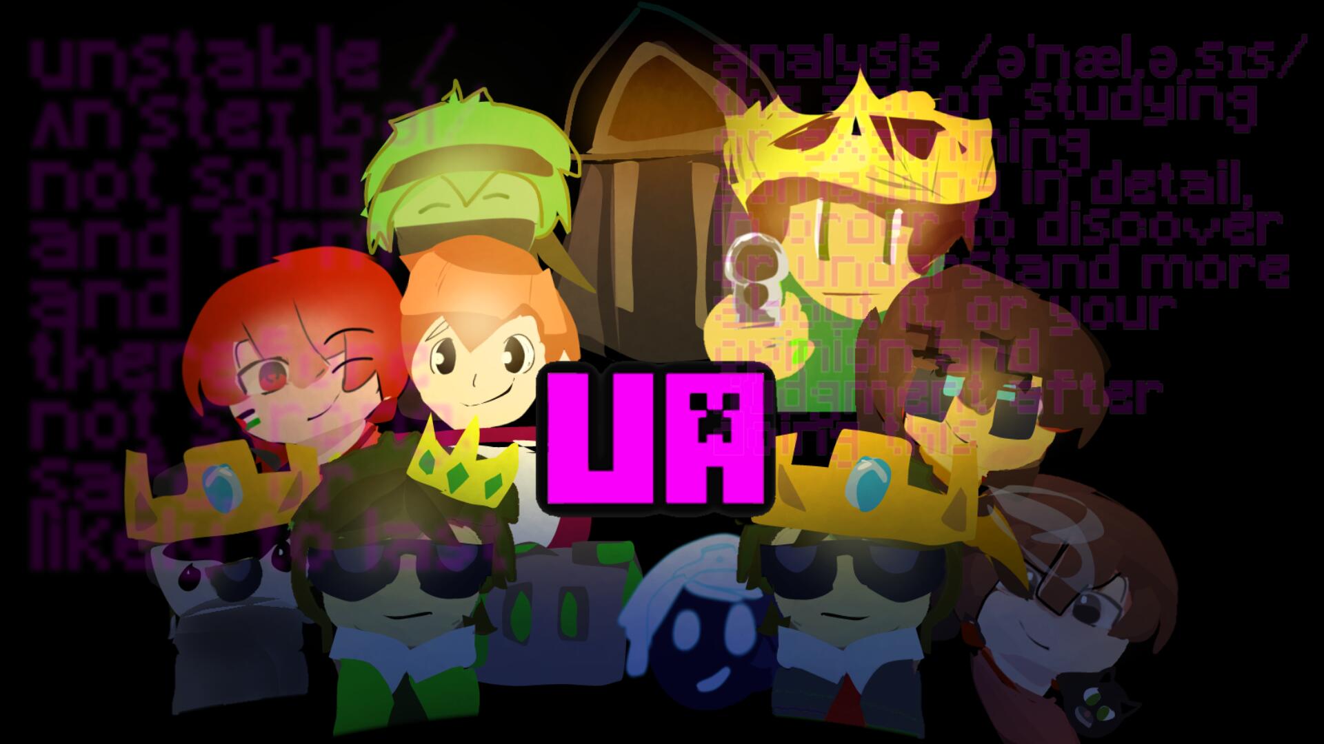 Discovery splash banner for Unstable Analysis Discord server