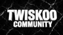 Discovery splash banner for Twiskoo Community Discord server